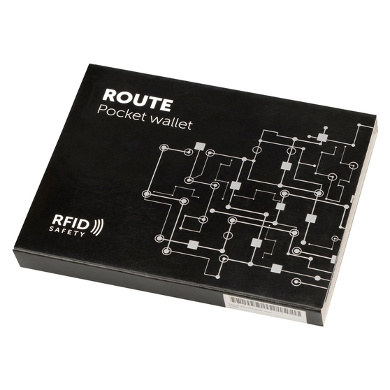 Кошелек «Route» с защитой от RFID считывания-4