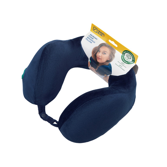 Подушка для путешествий массажная «Massage Tranquility Pillow»-5
