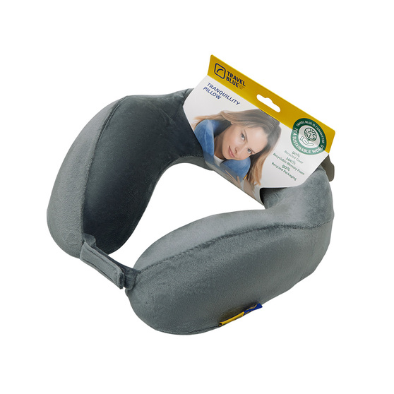 Подушка для путешествий с эффектом памяти «Tranquility Pillow»-4