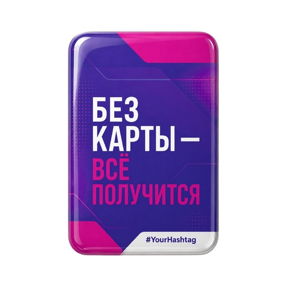 Объемный стикер из эпоксидной смолы для прикассовой зоны вертикальный-2