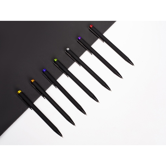 Ручка металлическая шариковая «Taper Metal» soft-touch-4