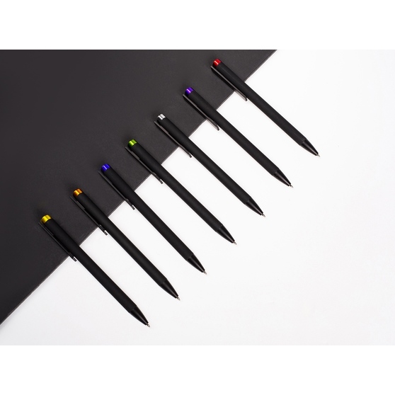 Ручка металлическая шариковая «Taper Metal» soft-touch-4