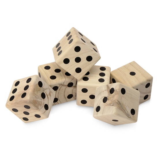 Деревянная игра в кости, XL "Dice"-1