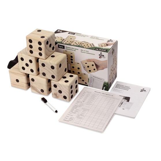 Деревянная игра в кости, XL "Dice"-2