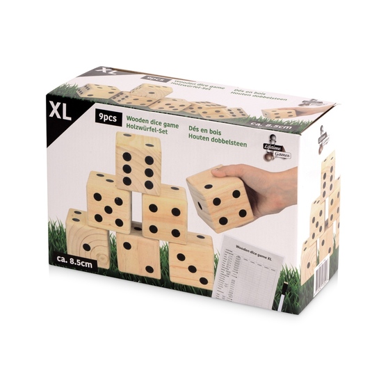 Деревянная игра в кости, XL "Dice"-5