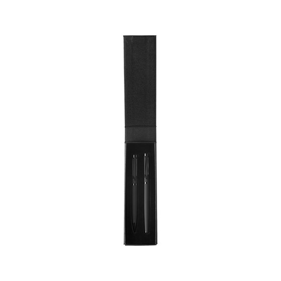 Подарочный набор из 2-х ручек «Black Lama» soft-touch-2