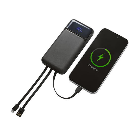 Подарочный набор «Tesla» с блокнотом А5, ручкой и пауэрбенком на 10 000 mAh-16