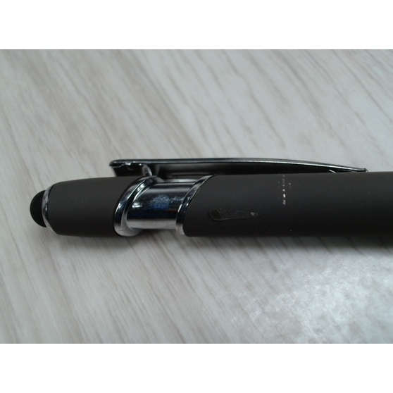 Ручка-стилус металлическая шариковая «Sway» soft-touch-5