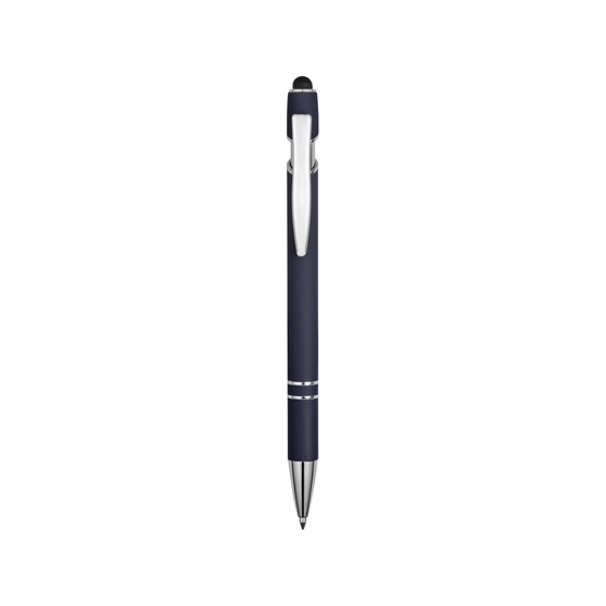 Ручка-стилус металлическая шариковая «Sway» soft-touch-1