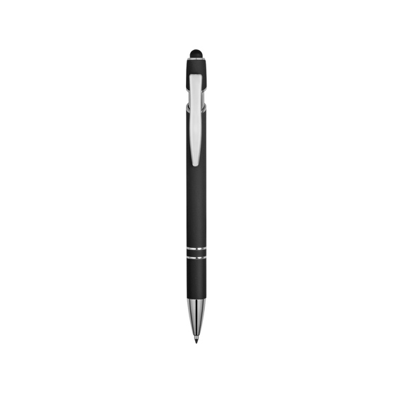 Ручка-стилус металлическая шариковая «Sway» soft-touch-1