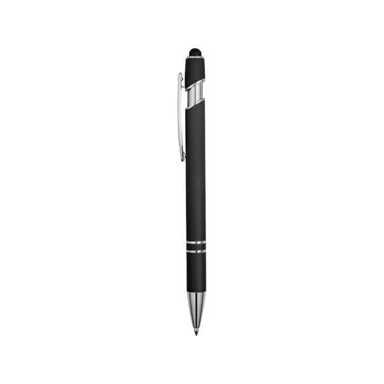 Ручка-стилус металлическая шариковая «Sway» soft-touch-2