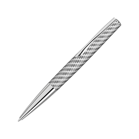 Ручка шариковая металлическая «Elegance» из карбонового волокна-1