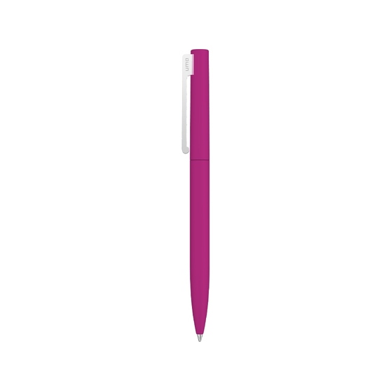 Ручка металлическая шариковая «Bright F Gum» soft-touch-1