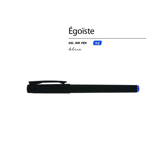 Ручка пластиковая гелевая «Egoiste Black»-1