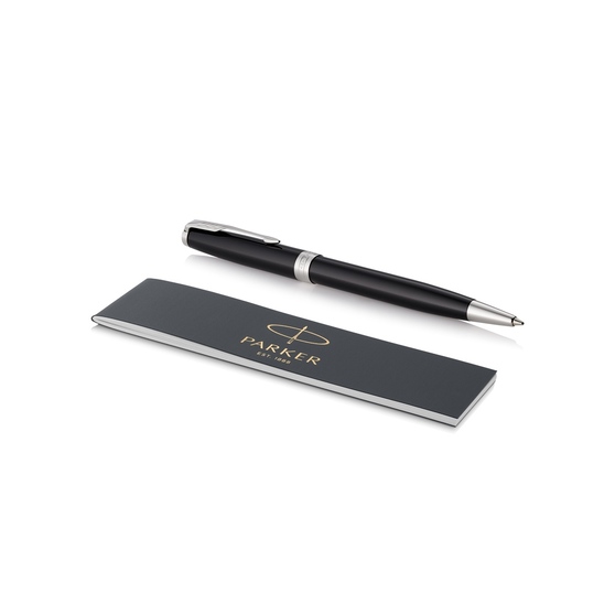 Ручка шариковая Parker «Sonnet Core Black Lacquer CT»-2