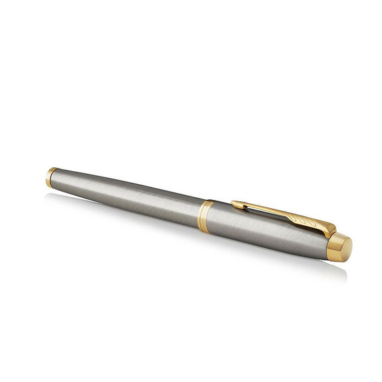 Ручка перьевая Parker «IM Metal Brushed Metal GT»-3
