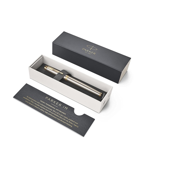 Ручка роллер Parker «IM Core Brushed Metal GT»-3