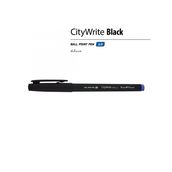 Ручка пластиковая шариковая «CityWrite Black»-1