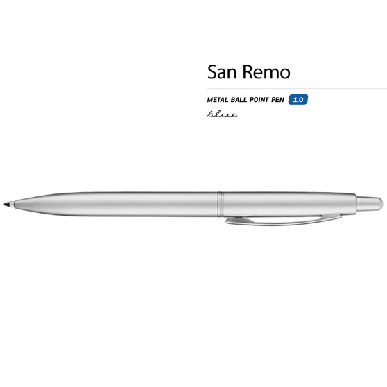 Ручка металлическая шариковая «San Remo»-1