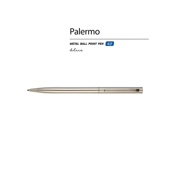 Ручка металлическая шариковая «Palermo»-1