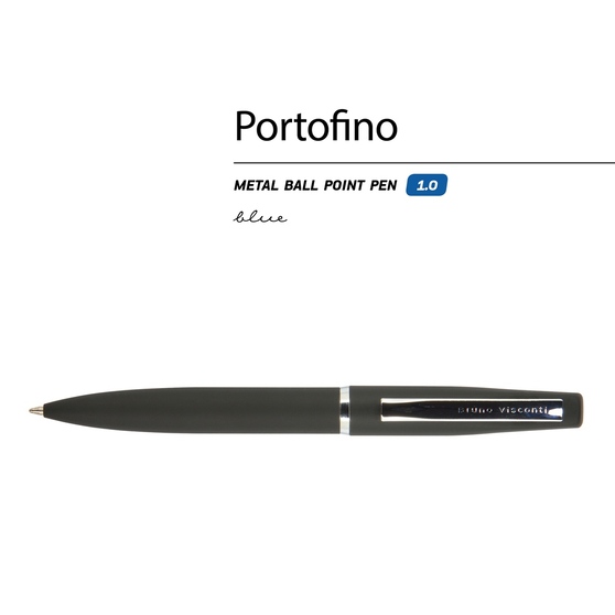 Ручка металлическая шариковая «Portofino»-1