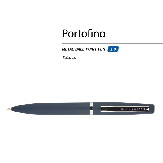 Ручка металлическая шариковая «Portofino»-1