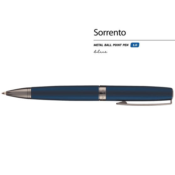 Ручка металлическая шариковая «Sorento»-1