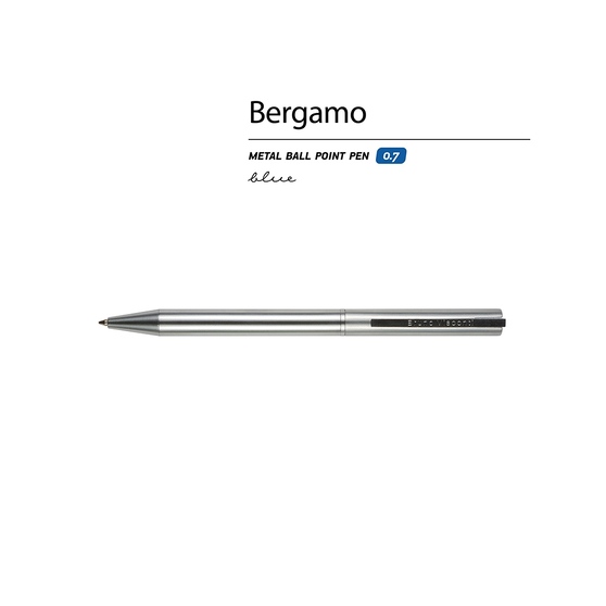 Ручка металлическая шариковая «Bergamo»-1