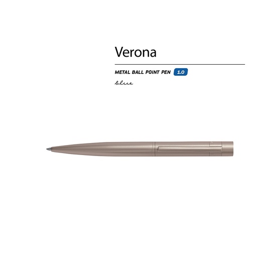 Ручка металлическая шариковая «Verona»-1