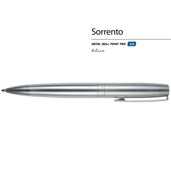 Ручка металлическая шариковая «Sorento»-1