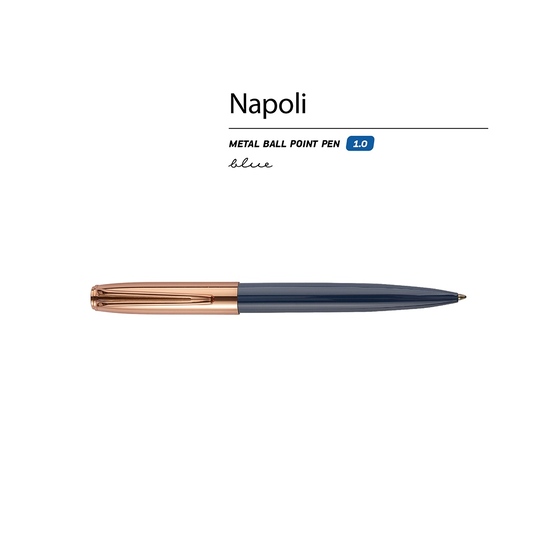 Ручка металлическая шариковая «Napoli»-1