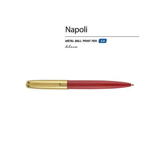 Ручка металлическая шариковая «Napoli»-1