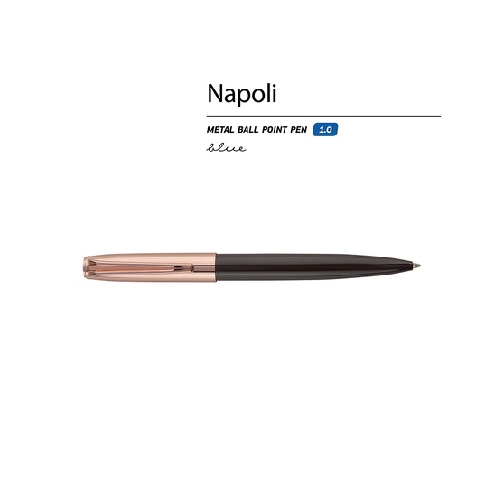Ручка металлическая шариковая «Napoli»-1