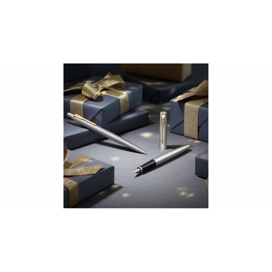 Ручка перьевая Parker Jotter Stainless, M-6