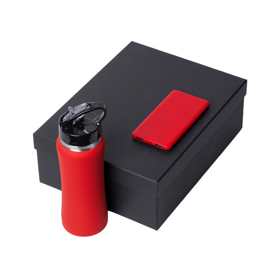 Подарочный набор «COLOR IT» с бутылкой для воды и повербанком, 5000 mAh-1