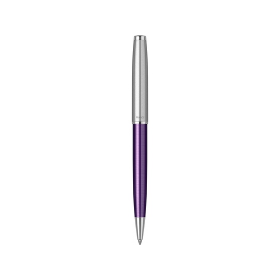 Ручка шариковая Parker «Sonnet Essentials Violet SB Steel CT»-2