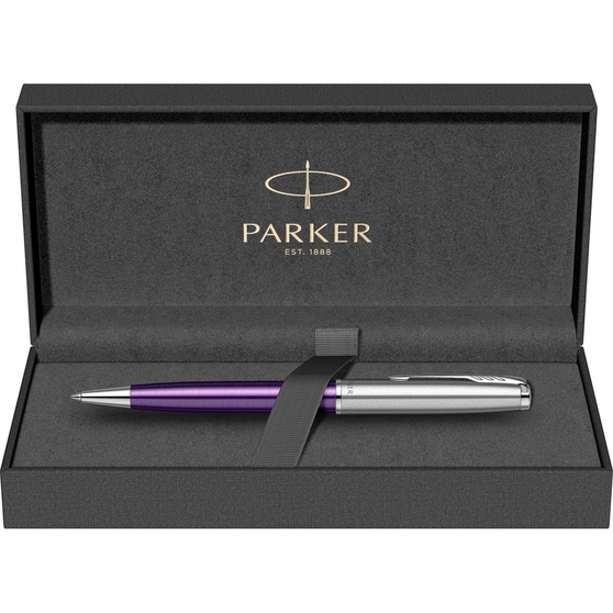 Ручка шариковая Parker «Sonnet Essentials Violet SB Steel CT»-5