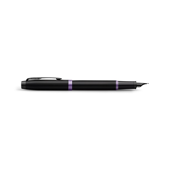 Ручка перьевая Parker «IM Vibrant Rings Flame Amethyst Purple»-3