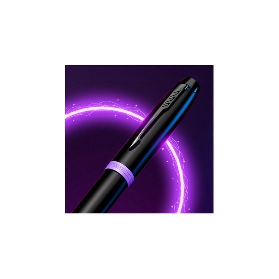 Ручка шариковая Parker «IM Vibrant Rings Flame Amethyst Purple»-4
