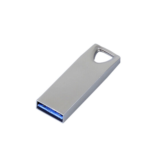 USB 2.0-флешка на 64 Гб с мини чипом и отверстием для цепочки-1