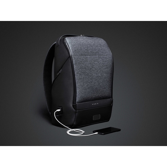 Водостойкий антикражный рюкзак FlexPackPro для ноутбука 15.6"-8