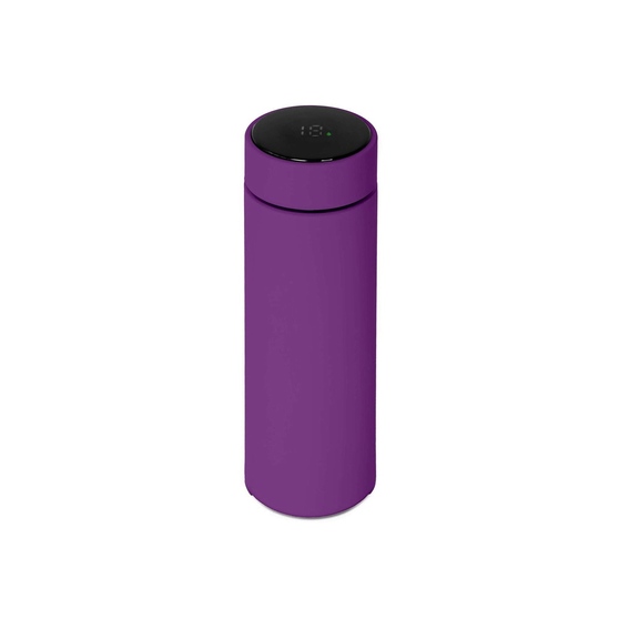 Термос FAMILY MARK LED, индикатор, soft touch-3