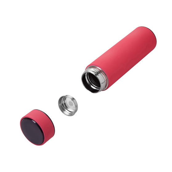Термос FAMILY MARK LED, индикатор, soft touch-6