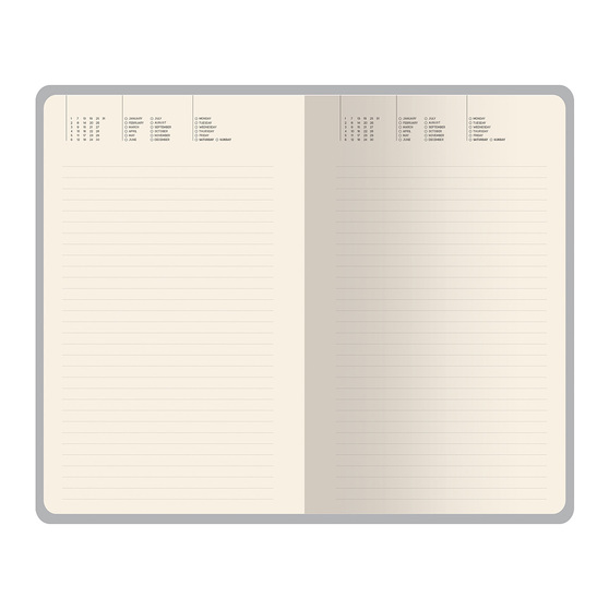 Ежедневник недатированный А5 «Total beige»-7