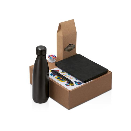 Набор «Teanote» с термобутылкой, блокнотом, ручкой и чаем-1