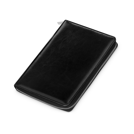 Бизнес-блокнот на молнии А5 «Fabrizio» с RFID защитой-1