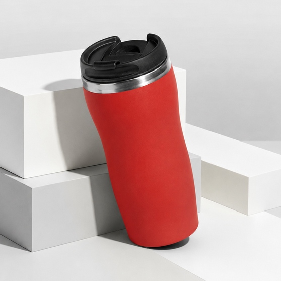 Подарочный набор "Color it" с блокнотом, металлической ручкой и термокружкой-4