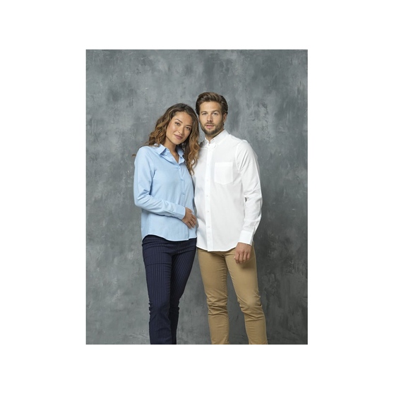 Рубашка «Pollux» мужская с длинным рукавом-4