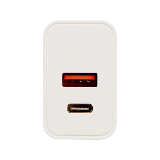 Сетевое зарядное устройство c выходами USB-A и USB-C и быстрой зарядкой QC/PD «Recharger Pro», 30 Вт-2