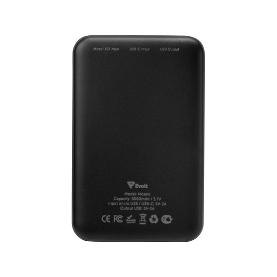 Внешний аккумулятор «Mosaic», 5000 mAh-5